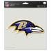 Baltimore Ravens(Logo) Perfect Cut Decals 8" X 8"